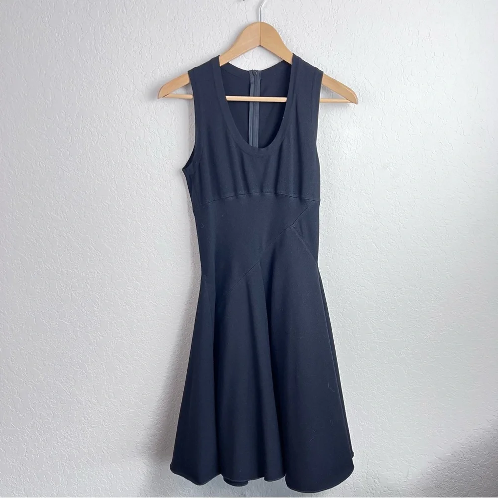 Azzedine ALAIA Dress Knit Fit & Flare Pleated A Line Knit - Picture 4 of 16